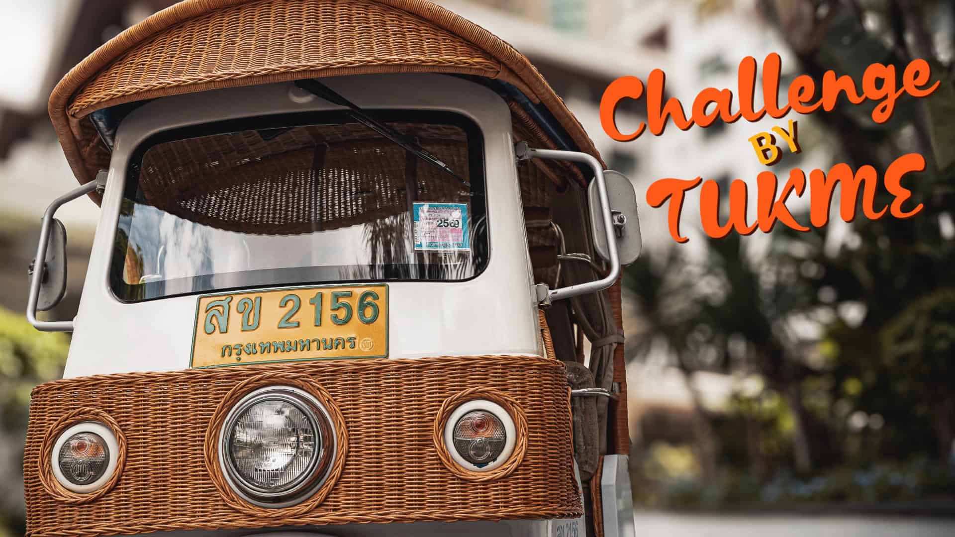 Tukme Challenge tuk-tuk photography challenge in Bangkok